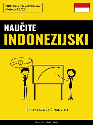 cover image of Naučite Indonezijski--Brzo / Lako / Učinkovito